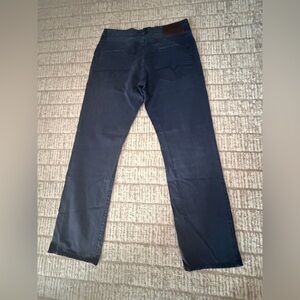 BOSS ORANGE Navy Blue Denim Trousers